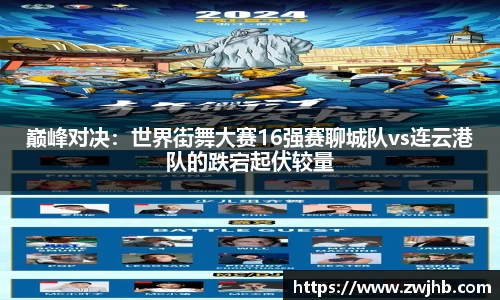 巅峰对决：世界街舞大赛16强赛聊城队vs连云港队的跌宕起伏较量